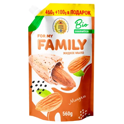 Мило For My Family Мигдаль рідке 560мл