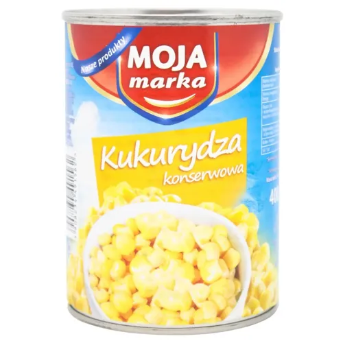 Кукурудза Moja Marka цукрова консервована 400г