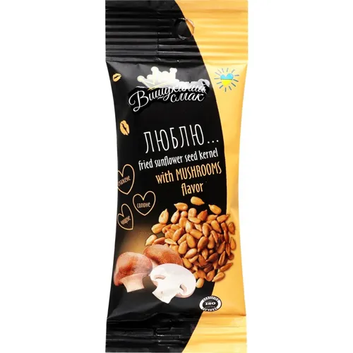 Ядра соняшника Вишуканий смак Гриби смажені 50г