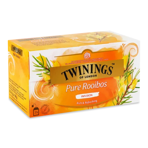 Чай Ройбос Pure Twinings Картонна Упаковка 25х2г