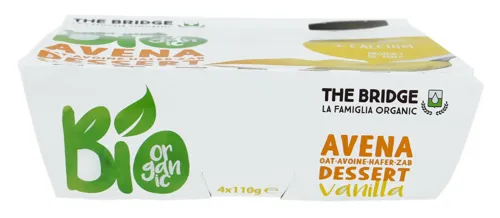 Десерт овсяний The Bridge з ванілью органічний