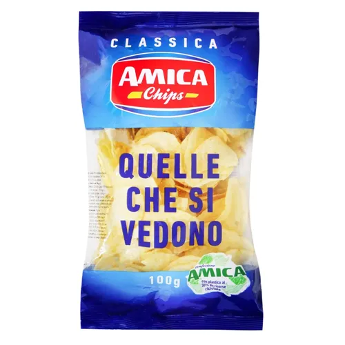 Чіпси картопляні Amica Chips з сіллю 100г