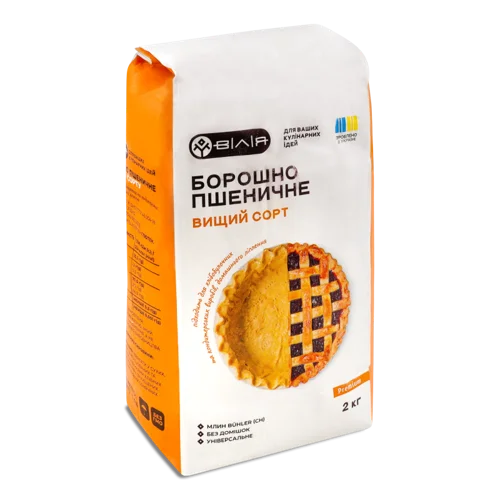 Борошно Пшеничне Вілія В/С М/У, 2 кг