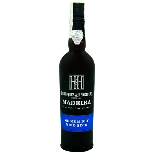 Вино Henriques & Henriques Madeira біле напівсухе 19% 0,5л