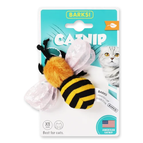 Іграшка Для Котів №T67479C Бджілка Catnip Barksi, 1шт