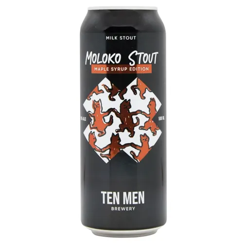 Пиво Ten Men Moloko Stout: Maple Syrup Edition темне нефільтроване 5% 0,5л