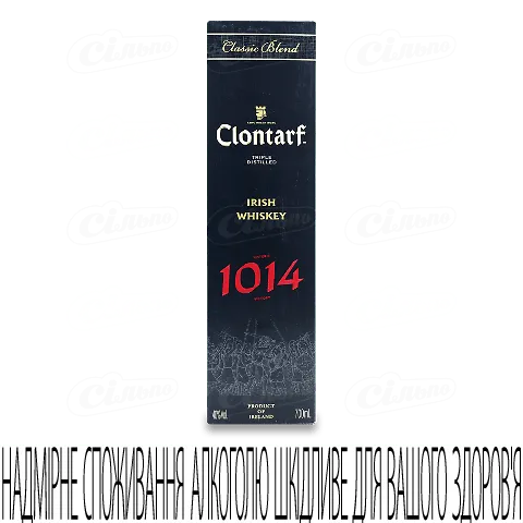 Віскі ірландський Clontarf Black Label, 0,7л
