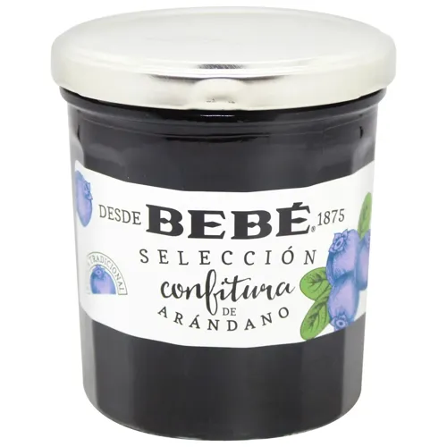 Джем Bebe чорниця 370г