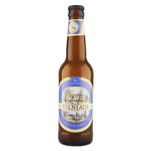 Пиво Vilniaus Alus Wheat світле нефільтроване 5% 0,33л