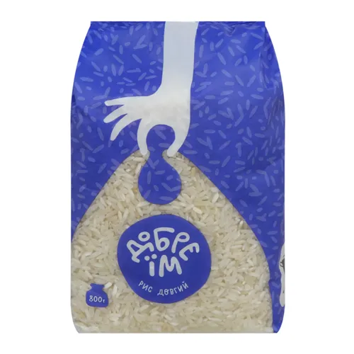 Рис довгий шліфований Добре Їм м/у 800г