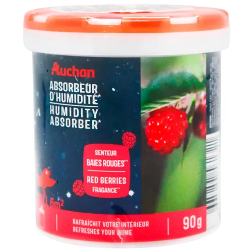 Вологопоглинач Auchan червоні ягоди 90г