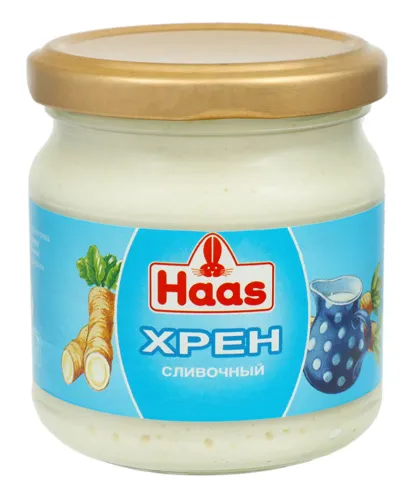 Хрін вершковий Haas с/б 190г