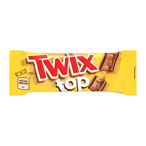 Печиво пісочне з карамеллю і молочним шоколадом Top Twix м / у 21г