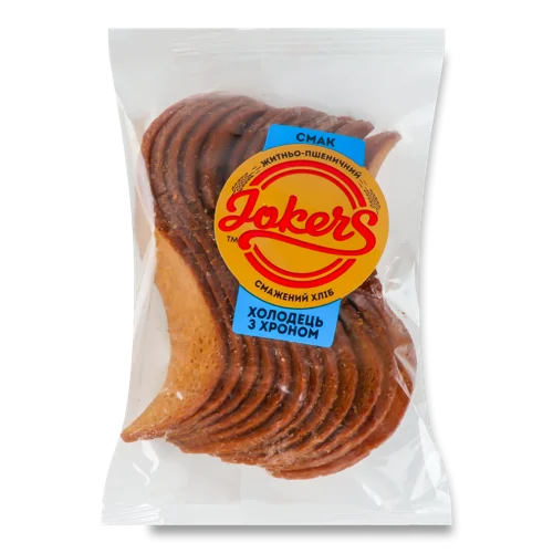 Грінки Житньо-Пшеничні В/ґ З Хріном Jokers, 1 кг