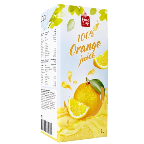 Сік Fine Life апельсиновий 1л