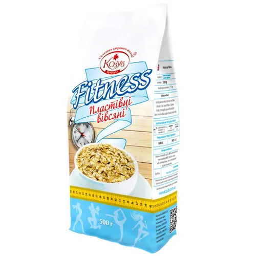 Пластівці Козуб Fitness класичні вівсяні 500г