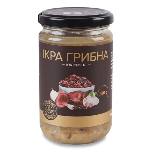 Ікра Грибна Класична, с/б 280г
