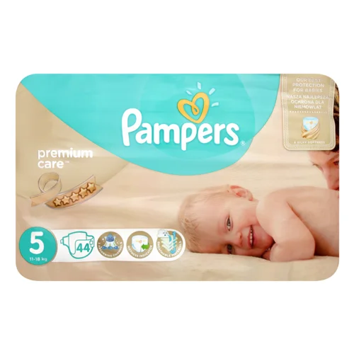 Підгузки Дитячі 11-25 кг Junior Premium Care Pampers, 44 шт, в/ґ