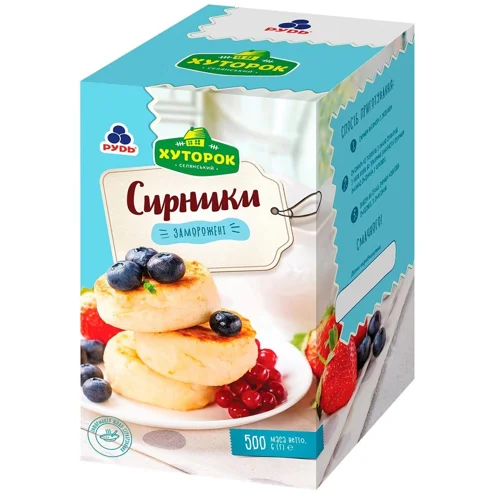 Сирники Хуторок селянський заморожені 500г