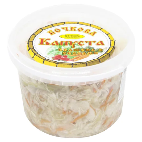 Капуста квашена Діана-М з овочами 700г