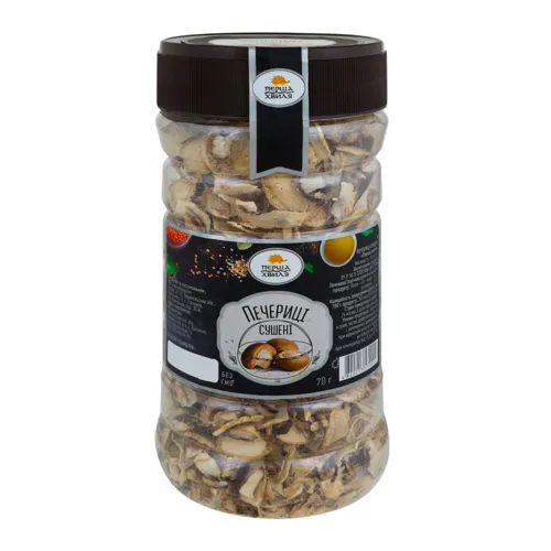 Перша хвиля печериці сушені 70г