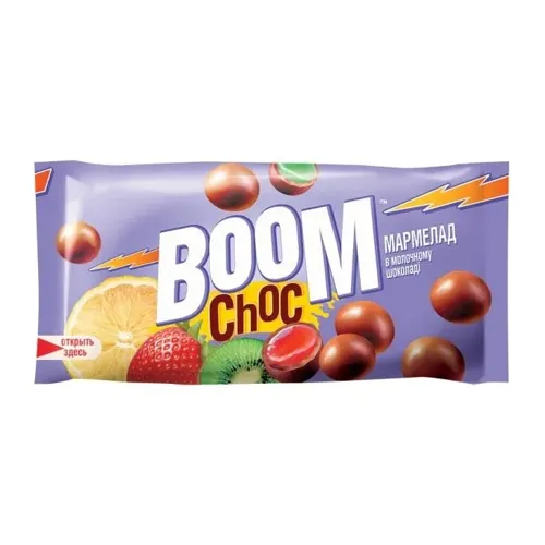 Драже Boom Choc Мармелад у шоколаді 45г