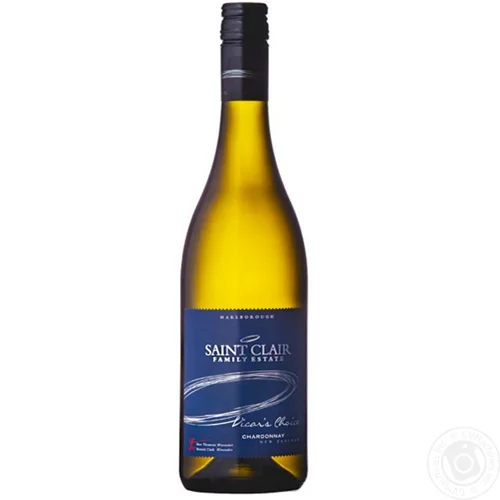 Вино Saint Clair Vicars Choice Chardonnay біле сухе 13% 0,75л