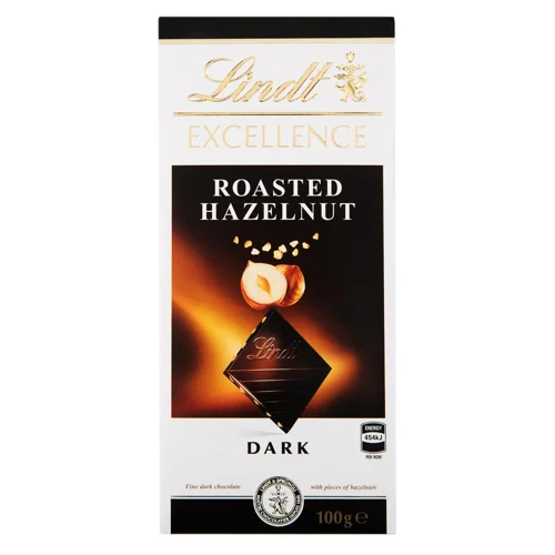Шоколад чорний Lindt Excellence з карамелізованими горіхами 100г