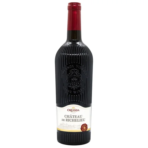Вино Oreanda Chateau de Richelieu червоне напівсолодке 9-13% 0,7л