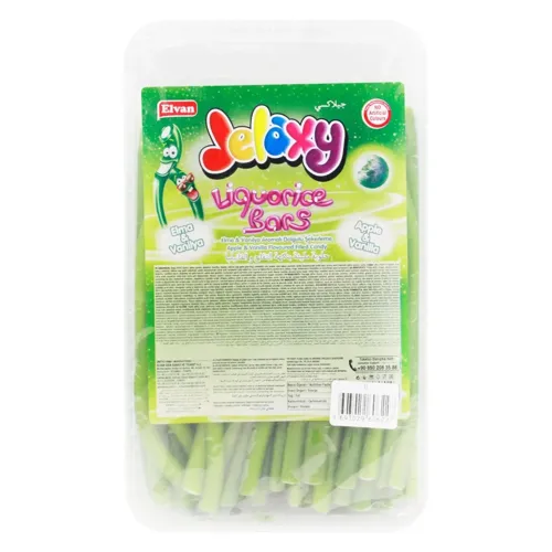 Цукерки Elvan Jelaxy желейні яблуко-ваніль 1,44кг