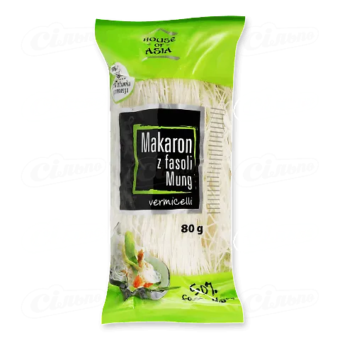 Вермішель House of Asia із бобів маш, 80г