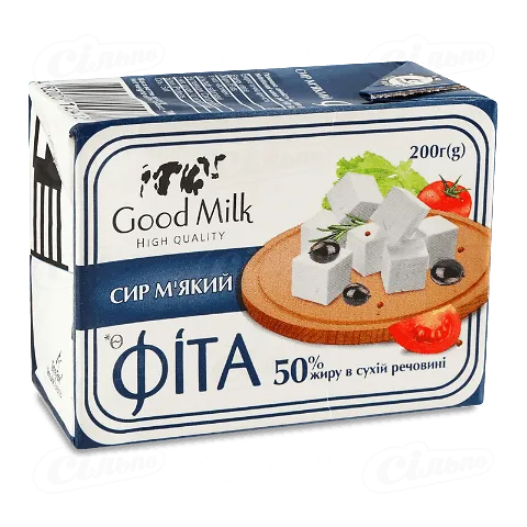 Сир Good Milk Фіта м'який 50% 200г