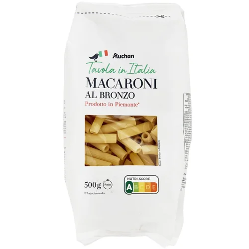 Макаронні вироби Auchan Macaroni Al Bronzo 500г