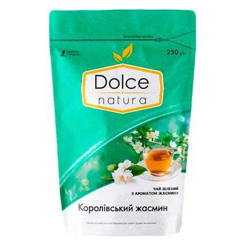 Чай зелений Dolce Natura Королівський жасмин 250г
