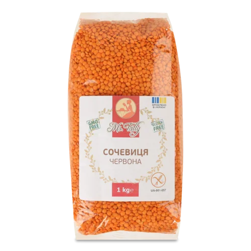 Сочевиця Червона Вищого Ґатунку Ms.Tally, 1кг