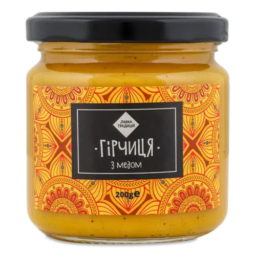 Гірчиця З Медом, С/Б 200г