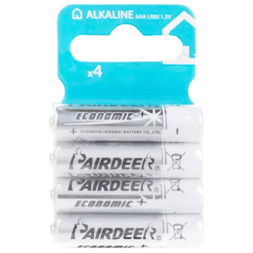 Батарейка Pairdeer алкалінова LR3 AАA 4шт