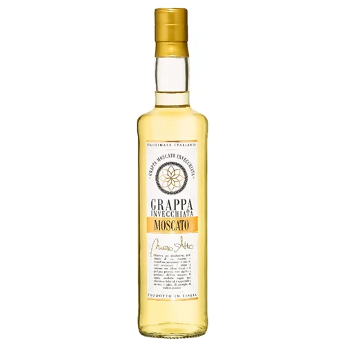Граппа Maso Alto Moscato витримана 40% 0,5л