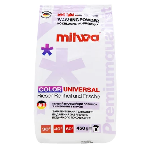 Пральний порошок Milwa Color Universal 450г