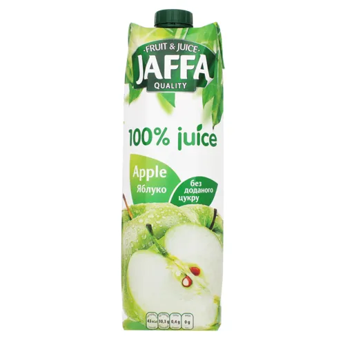 Сік яблучний освітлений Jaffa т/п 0.95л