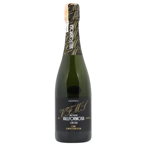 Вино ігристе Vallformosa Origen Cava Reserva Brut Nature біле брют 11,5% 0,75л