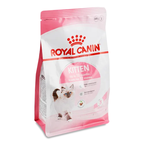 Корм сухий повнораціонний для кошенят, Kitten Royal Canin, в/ґ, 400г