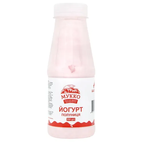 Йогурт Мукко Полуниця 3,7% 250г
