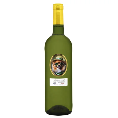 Вино French Portrait Mademoiselle Sauvignon Blanc біле сухе 12% 0,75л