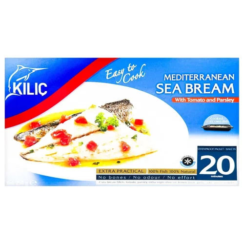 Дорадо філе Kilic з томатом та петрушкою заморожене 250г