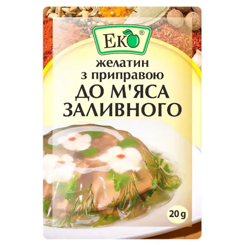 Желатин з приправою Еко до м’яса заливного 20г