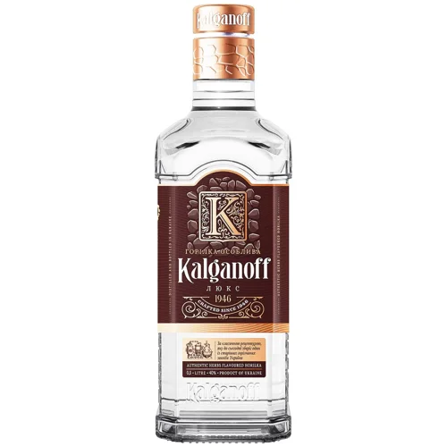 Горілка Kalganoff Люкс особлива 40% 1л