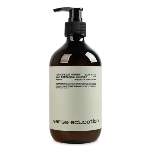 Гель-желе Для Купання Карпатські Смереки Sense Education, 500мл
