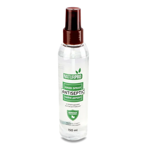 Антисептик Для Рук Чайне Дерево NaturPro, 150мл