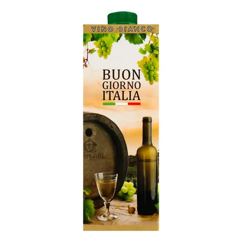 Вино Poletti Buon Giorno Italia біле напівсолодке 10,5% 1л